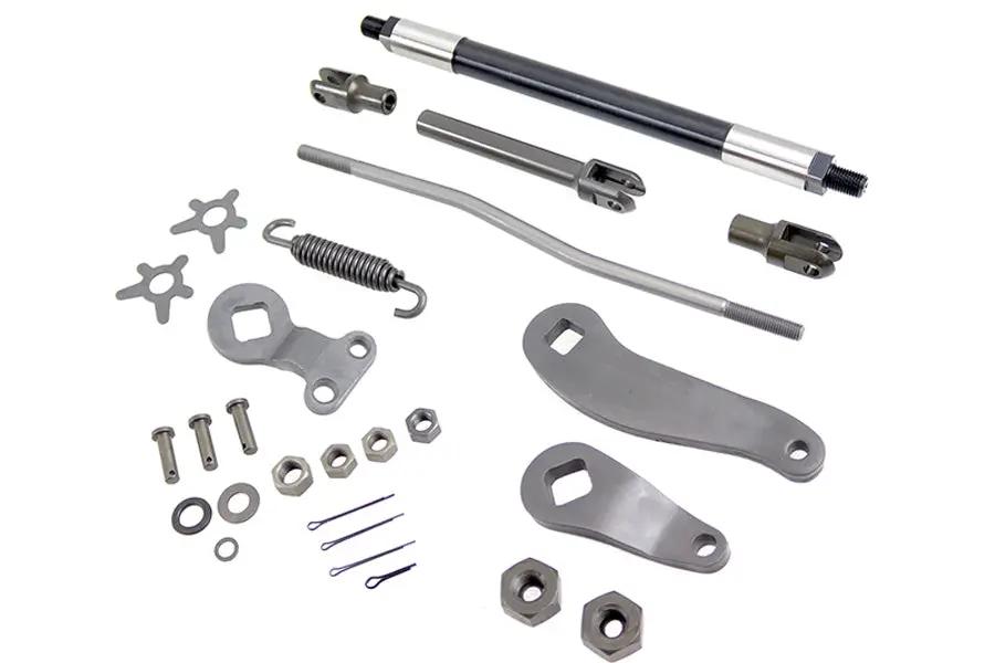 V-Twin Mechanical Brake Kit Parkerized for Harley Davidson FL (1941-1950) by V-Twin