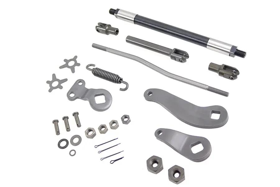 V-Twin Mechanical Brake Kit Parkerized for Harley Davidson FL (1941-1950) by V-Twin