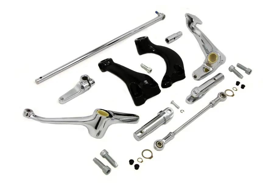 V-Twin Chrome Forward Control Kit with Pegs for Harley Davidson XL Models by V-Twin