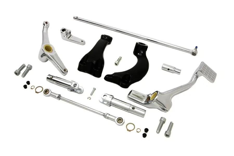 V-Twin Chrome Forward Control Kit with Pegs for Harley Davidson XL Models by V-Twin