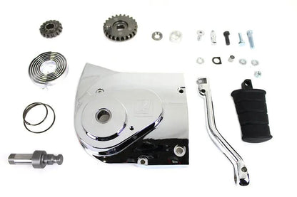 V-Twin Kick Starter Conversion Kit Chrome for Harley Davidson XL (2007-2016) by V-Twin