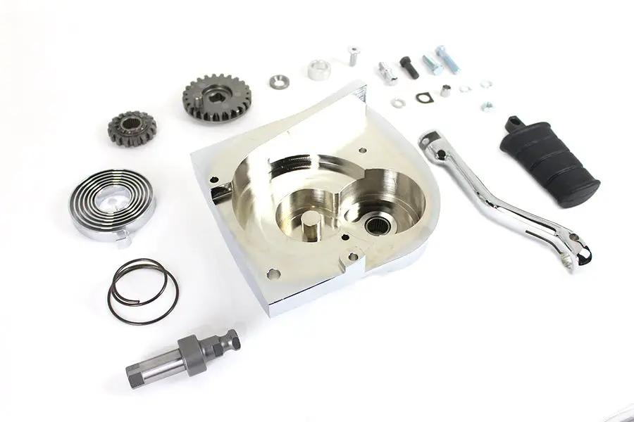 V-Twin Kick Starter Conversion Kit Chrome for Harley Davidson XL (2007-2016) by V-Twin