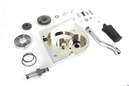 V-Twin Kick Starter Conversion Kit Chrome for Harley Davidson XL (2007-2016) by V-Twin
