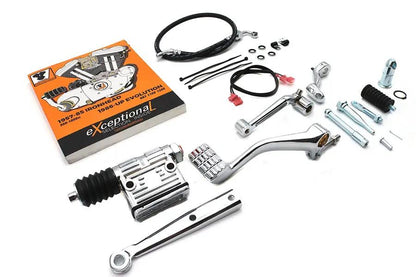 V-Twin XL Stock Mid Control Kit Chrome for Harley Davidson XL Models (1986-1990) by V-Twin