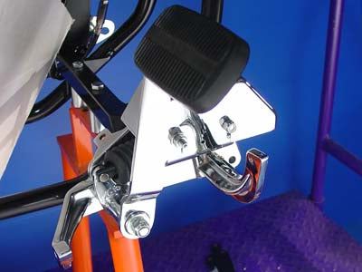 V-Twin Brake Control Kit with Chrome Master Cylinder for Harley Davidson FLST (1986-1995)