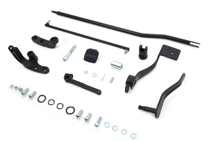V-Twin Black Forward Control Kit for Harley Davidson FXD (2006-2015) by V-Twin