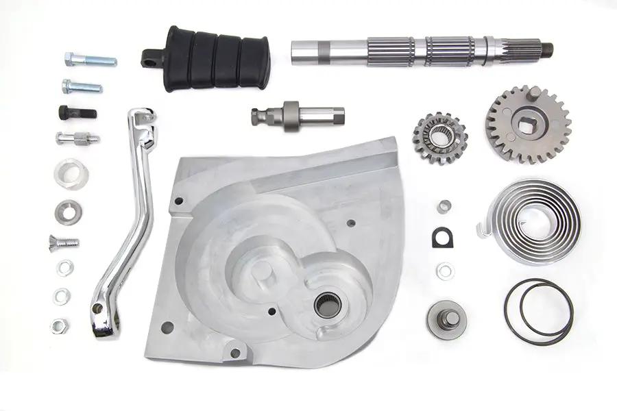 V-Twin Kick Starter Conversion Kit Alloy Finish for Harley Davidson XL 2004-2006 by V-Twin