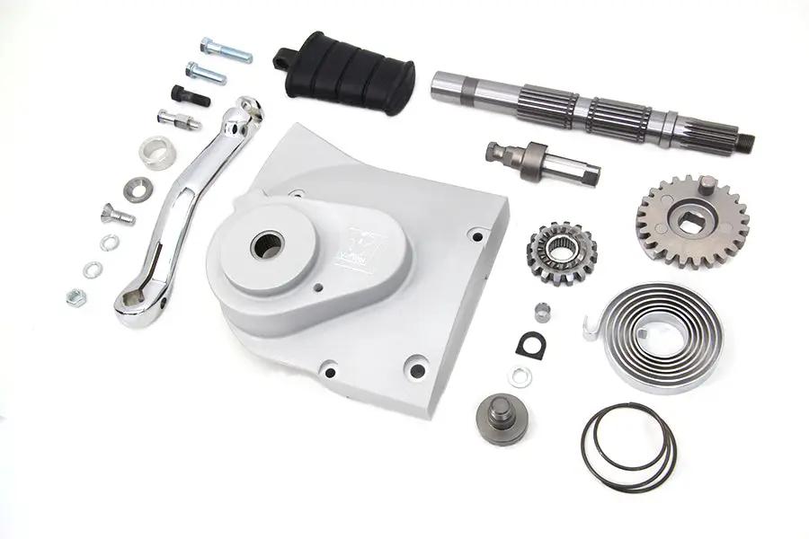 V-Twin Kick Starter Conversion Kit Alloy Finish for Harley Davidson XL 2004-2006 by V-Twin