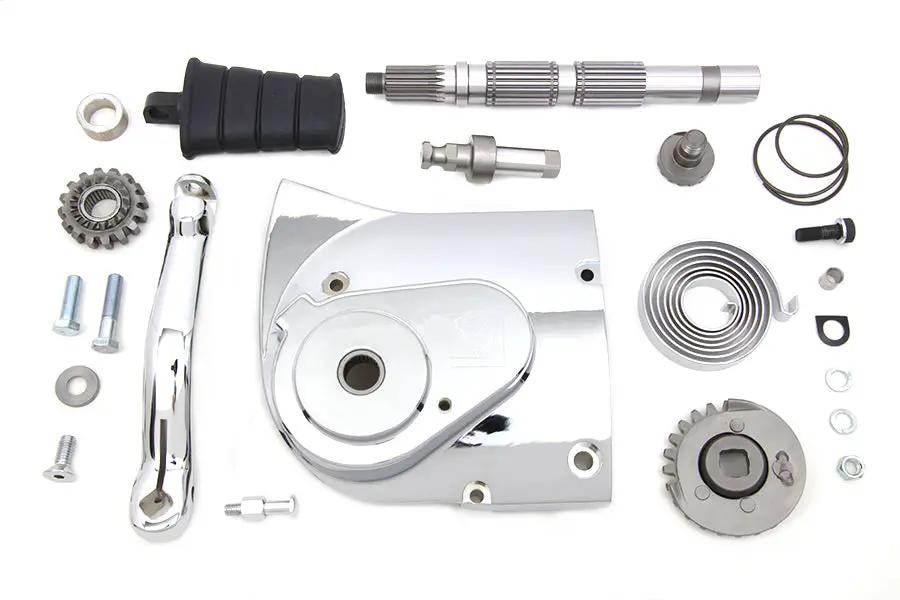 V-Twin Kick Starter Conversion Kit Chrome for Harley Davidson XL (2004-2005) by V-Twin