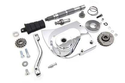 V-Twin Kick Starter Conversion Kit Chrome for Harley Davidson XL (2004-2005) by V-Twin