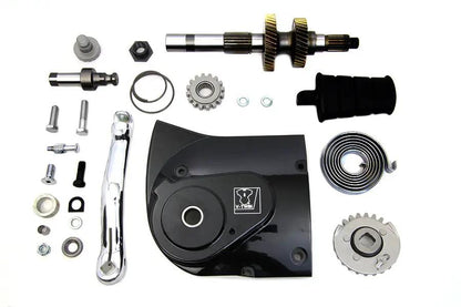V-Twin Kick Starter Conversion Kit Black for Harley Davidson XL (2007-2016) by V-Twin