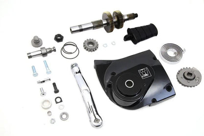 V-Twin Kick Starter Conversion Kit Black for Harley Davidson XL (2007-2016) by V-Twin
