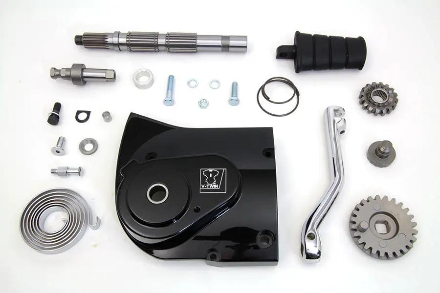 V-Twin Kick Starter Conversion Kit Black for Harley Davidson XL 2004-2006 by V-Twin