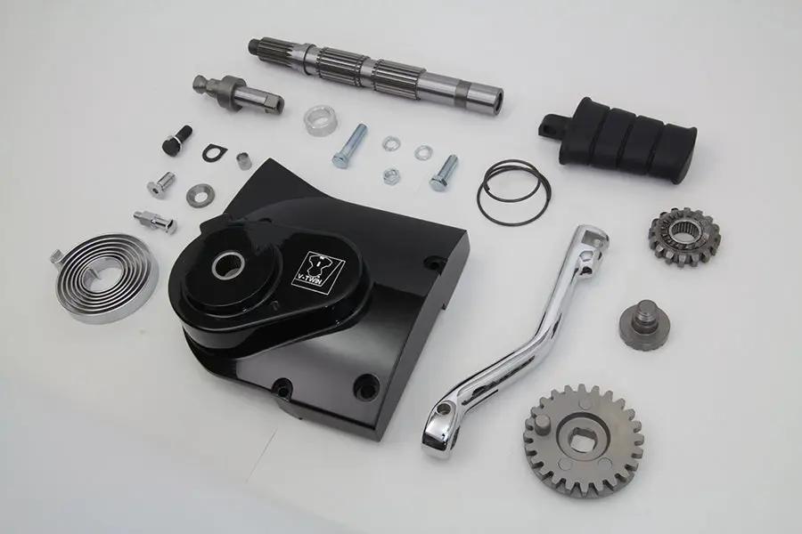 V-Twin Kick Starter Conversion Kit Black for Harley Davidson XL 2004-2006 by V-Twin