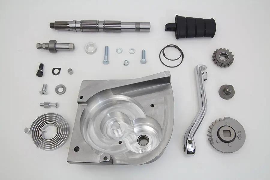V-Twin Kick Starter Conversion Kit Black for Harley Davidson XL 2004-2006 by V-Twin