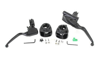 V-Twin Handlebar Control Kit Black for Harley Davidson FXSB, FLST, FLS, FXST 2015-2017 by V-Twin