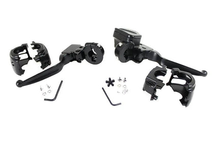V-Twin Handlebar Control Kit Black for Harley Davidson FLHT and FLHX 2017-2024 by V-Twin