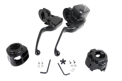 V-Twin Handlebar Control Kit Black for Harley Davidson FLHT and FLHX 2017-2024 by V-Twin