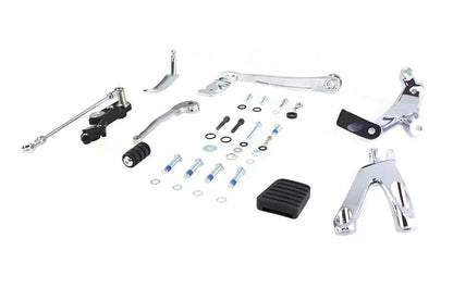 V-Twin Chrome Forward Control Kit for Harley Davidson FXST and FXLR Models by V-Twin
