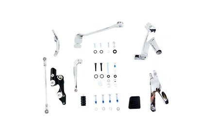 V-Twin Chrome Forward Control Kit for Harley Davidson FXST and FXLR Models by V-Twin