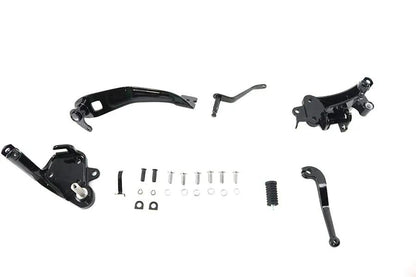 V-Twin FLST Forward Control Conversion Kit Black for Harley Davidson 2007-2016 by V-Twin