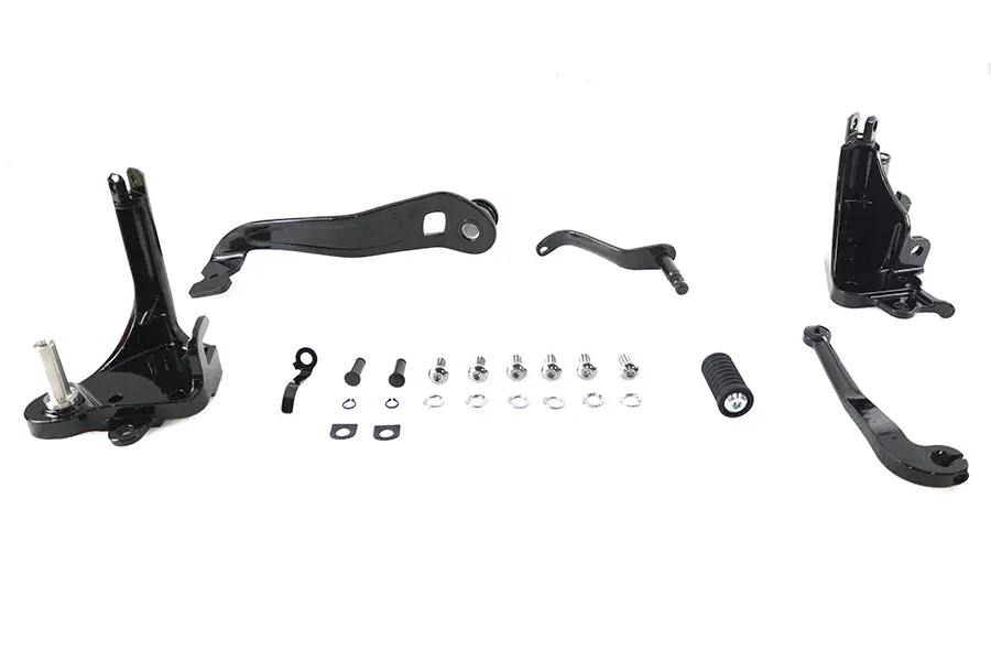 V-Twin FLST Forward Control Conversion Kit Black for Harley Davidson 2007-2016 by V-Twin