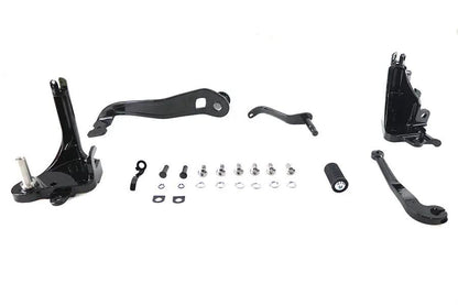 V-Twin FLST Forward Control Conversion Kit Black for Harley Davidson 2007-2016 by V-Twin