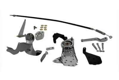 V-Twin Jockey Shifter Control Kit Chrome for Harley Davidson FL Models by V-Twin