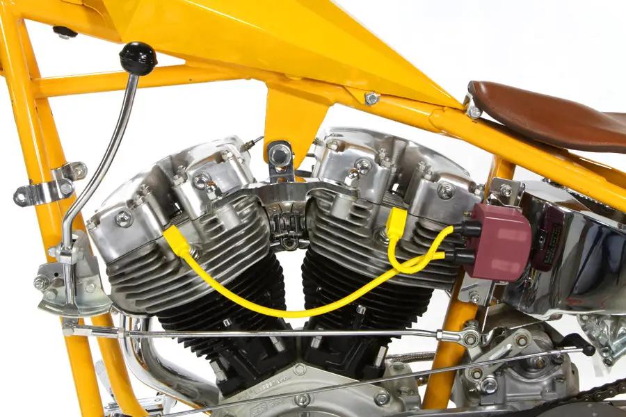 V-Twin Police Style Jockey Shifter Control Kit for Harley Davidson FL and FXST Models by V-Twin