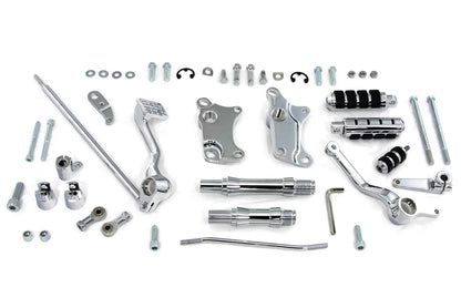 V-Twin Forward Control Kit Chrome for Harley Davidson XL Models - Part 22-0719 by V-Twin
