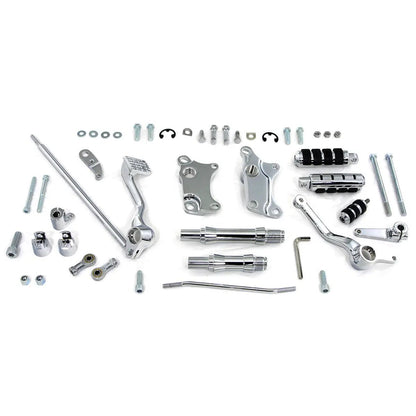 V-Twin Forward Control Kit Chrome for Harley Davidson XL Models - Part 22-0719 by V-Twin