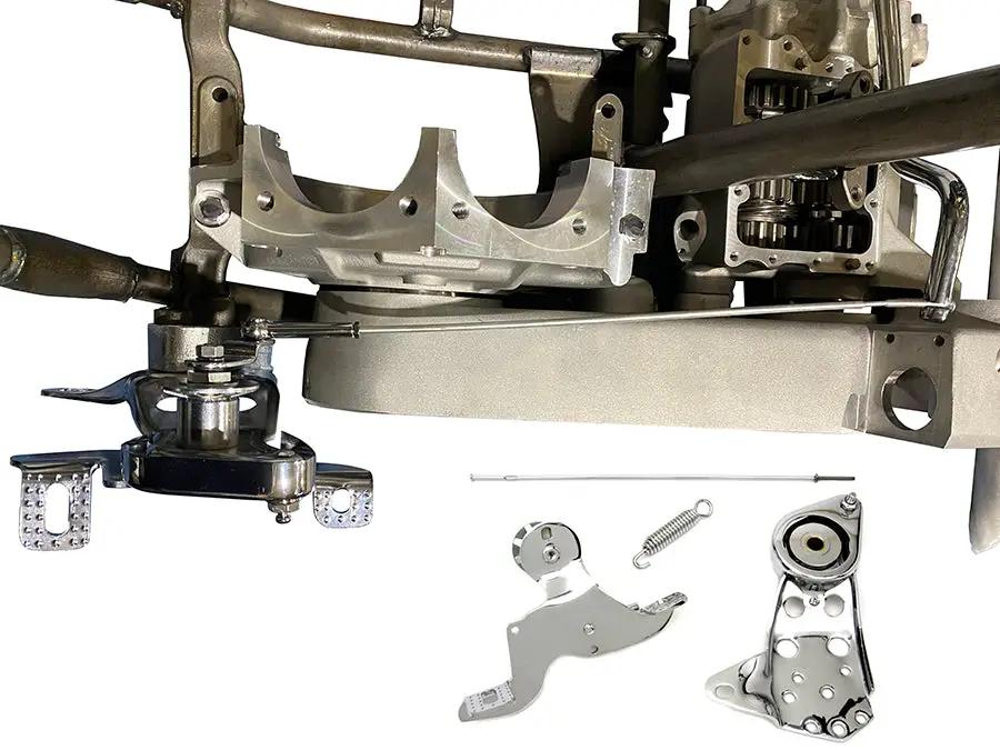 V-Twin Rocker Clutch Kit Chrome for Harley Davidson FL Models (Part #65000) by V-Twin