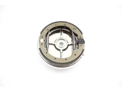 Motorshop Chrome Rear Brake Backing Plate Kit for Harley Davidson XL Models by Motorshop