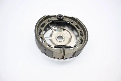 V-Twin Rear Mechanical Brake Backing Plate Kit Chrome for Harley Davidson EL and FL (Part Number 74543) by V-Twin