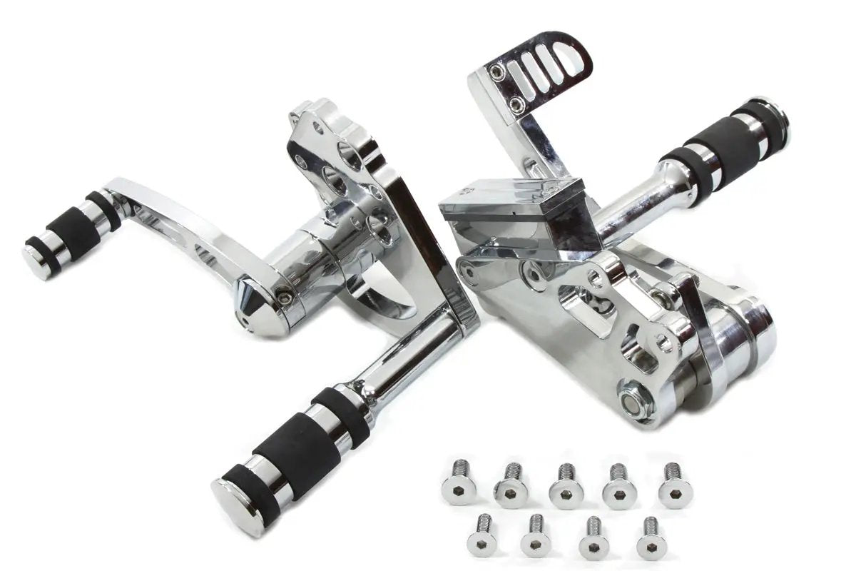V-Twin Billet Forward Control Kit Extended Part #35-0153-2 by V-Twin