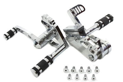 V-Twin Billet Forward Control Kit Extended Part #35-0153-2 by V-Twin