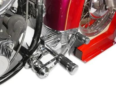 V-Twin Billet Forward Control Kit Chrome - Part No. 35-0153 by V-Twin