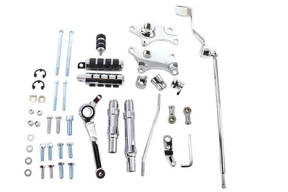 V-Twin Forward Control Kit Chrome for Harley Davidson XL Models - Part 27-0766 by V-Twin