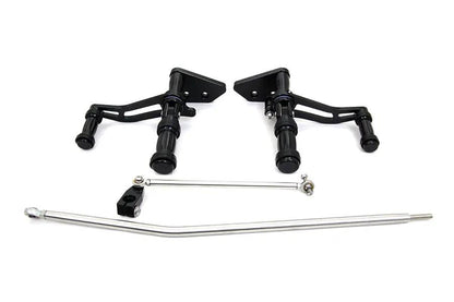 V-Twin Billet Forward Control Kit Black for Harley Davidson FXD (2003-2012) by V-Twin