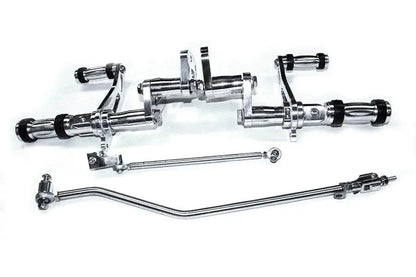 V-Twin Billet Forward Control Kit Polished for Harley Davidson XL (2004-2013) by V-Twin