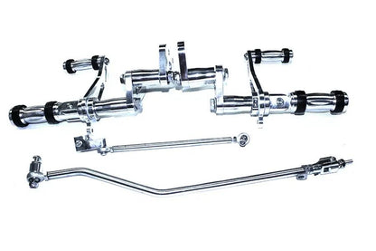 V-Twin Billet Forward Control Kit Polished for Harley Davidson XL (2004-2013) by V-Twin