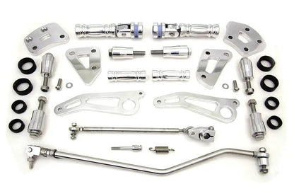 V-Twin Billet Forward Control Kit Polished for Harley Davidson XL (2004-2013) by V-Twin