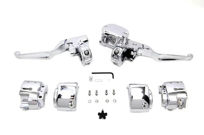 V-Twin Handlebar Control Kit Chrome for 2014-2023 Harley Davidson XL Models by V-Twin