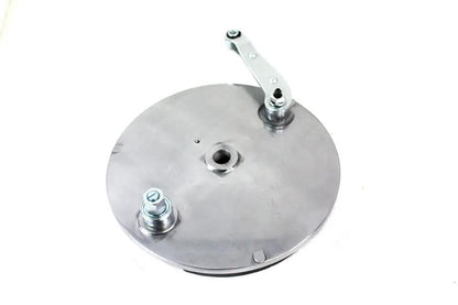 Motorshop Rear Brake Backing Plate Kit Polished for Harley Davidson XL and K Models by Motorshop