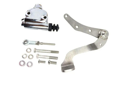 Prism Brake Pedal Assembly Natural Stainless - Supports Mid Style Footpeg Support Bars by Prism
