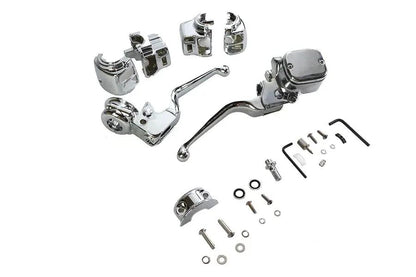 V-Twin Chrome Handlebar Control Kit for Harley Davidson FLT Models - Part 87305 by V-Twin