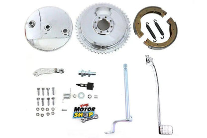 V-Twin Rear Brake Kit Chrome for 1973-1974 Harley Davidson XL by V-Twin