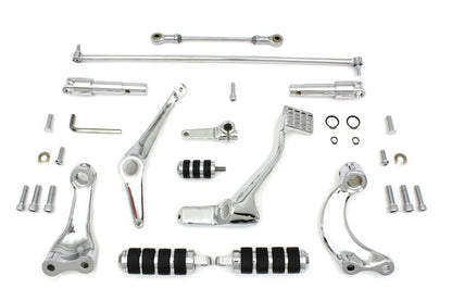 V-Twin Chrome Forward Control Kit for Harley Davidson XL Models (2006-2013) - Part 22-0900 by V-Twin
