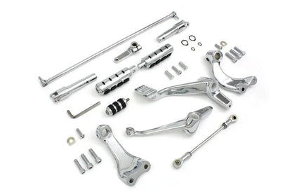 V-Twin Chrome Forward Control Kit for Harley Davidson XL Models (2006-2013) - Part 22-0900 by V-Twin