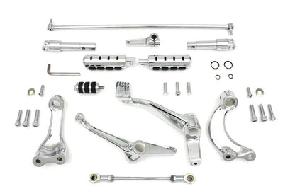 V-Twin Chrome Forward Control Kit for Harley Davidson XL Models (2006-2013) - Part 22-0900 by V-Twin